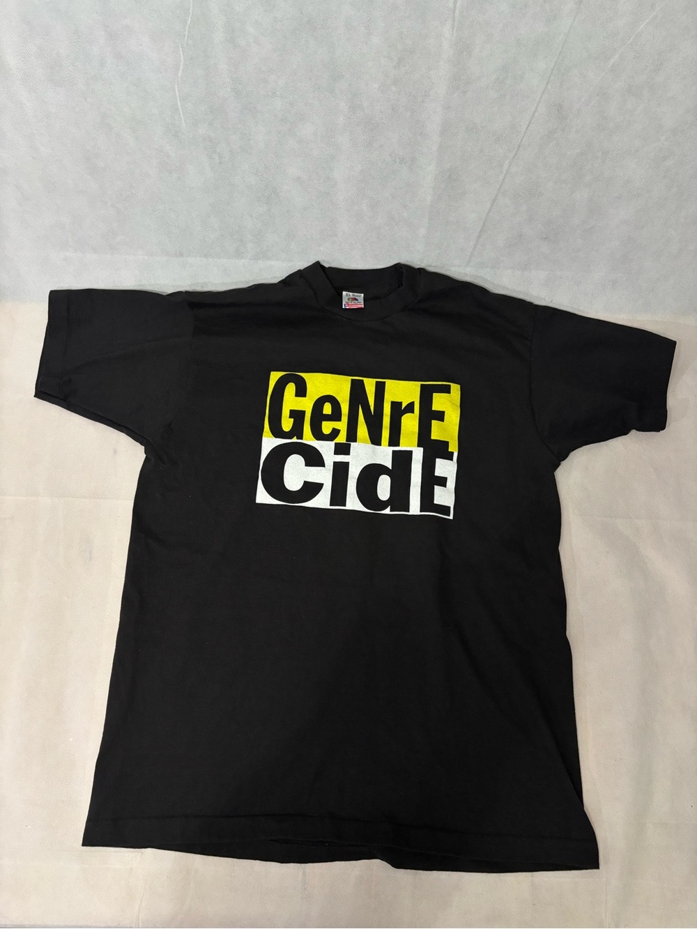 GenErE CidE 90s Music Festival T Shirt XL Made USA Alice In Chains Black